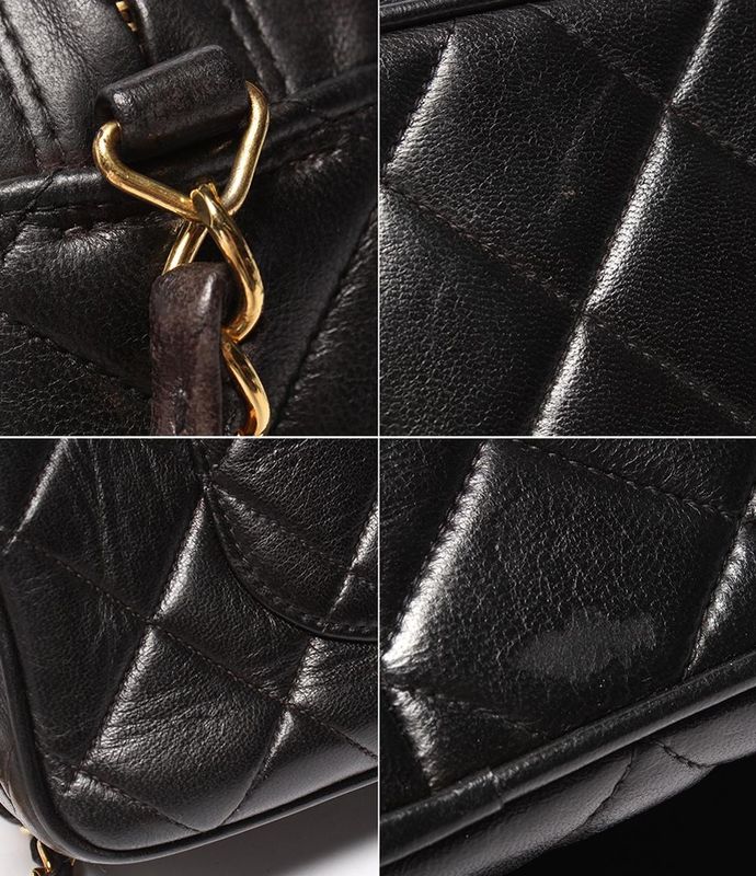 Chanel Chain Shoulder Bag Single Crossbody Gold
