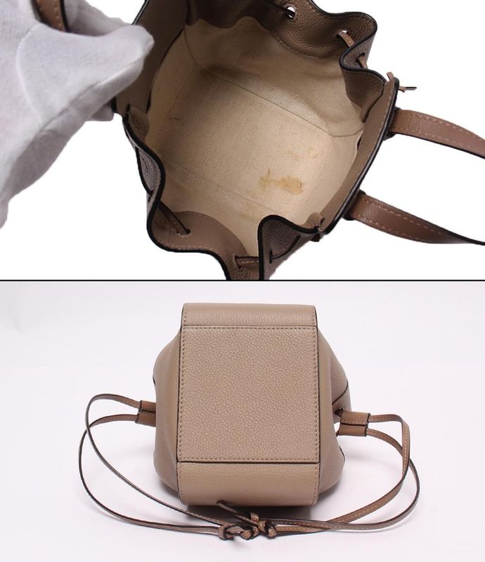Loewe 2-Way Shoulder Bag Crossbody Drawstring Mini Hammock