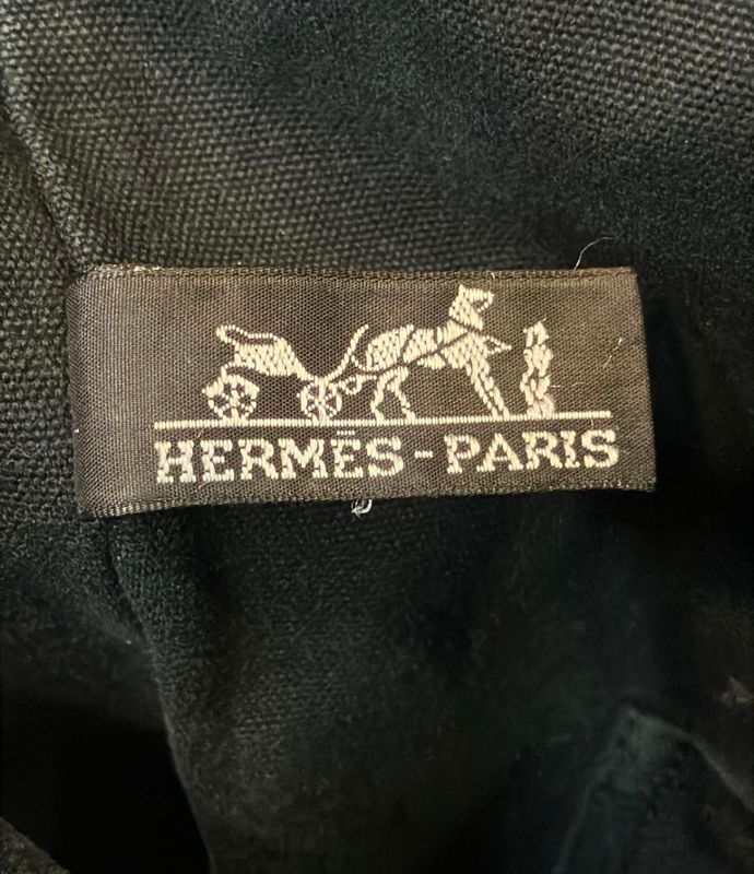 Hermes Tote Fourre Tout Cabas Black