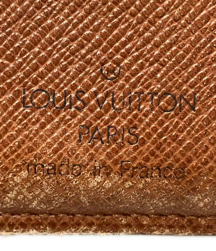 Louis Vuitton Bifold Wallet Portefeuille Viennois Monogram Brown