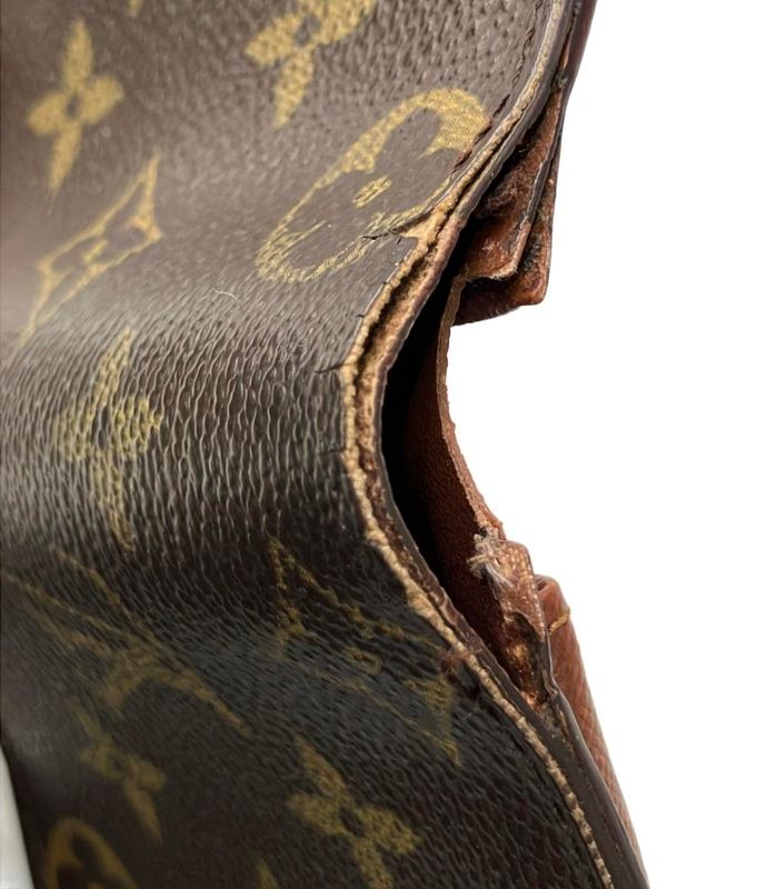 Louis Vuitton Bifold Wallet Porte Billets Cult Cles Monet Monogram Brown
