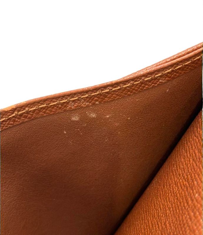 Louis Vuitton Bifold Wallet Porte Billets Cult Cles Monet Monogram Brown
