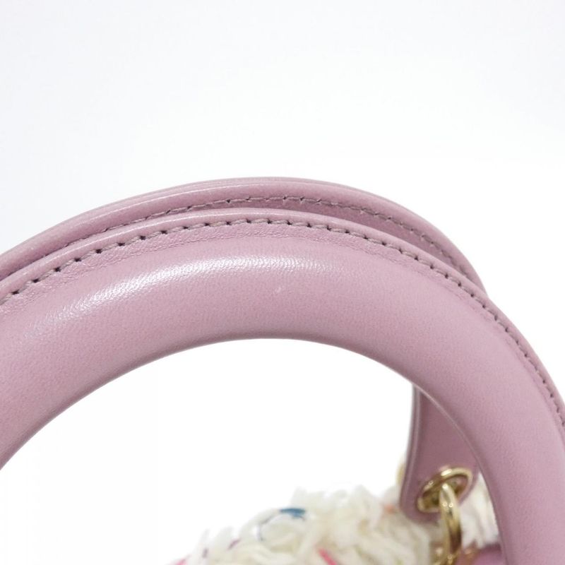 Dior Bag Leather Tweed