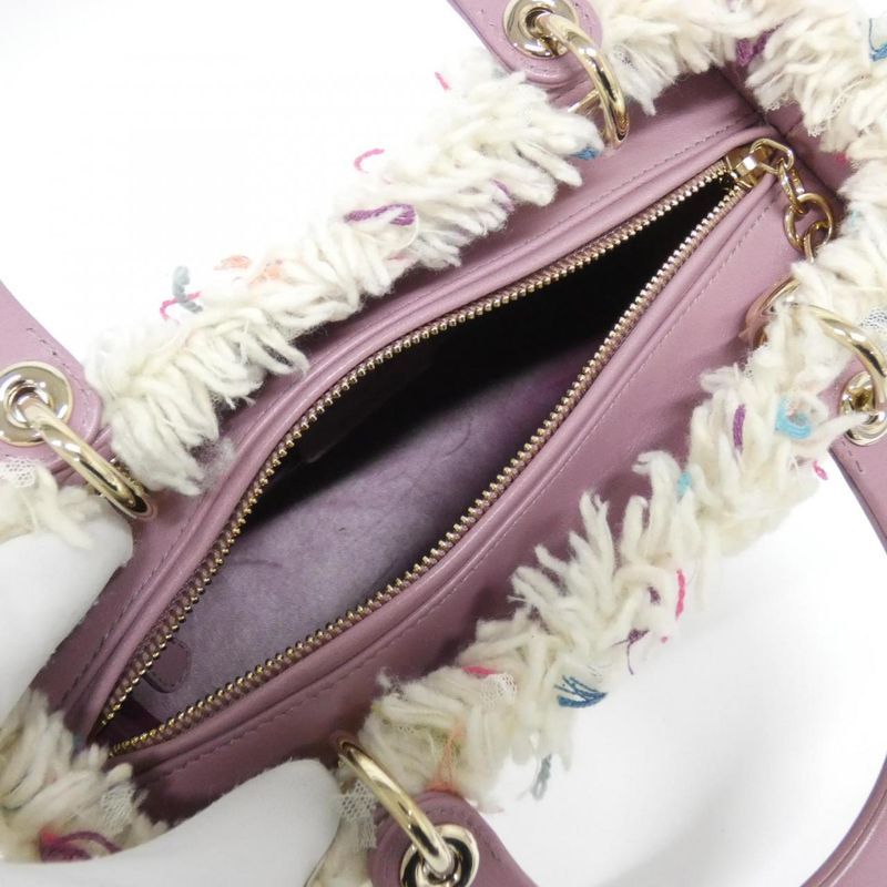 Dior Bag Leather Tweed