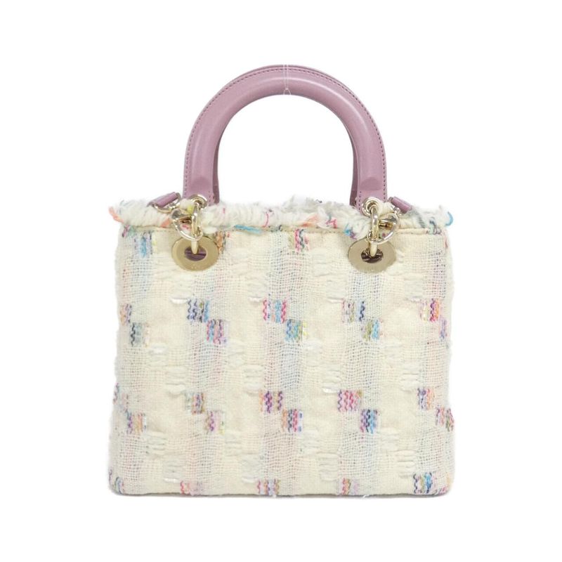 Dior Bag Leather Tweed