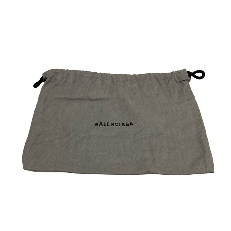 Balenciaga Waist Pouch Hourglass Black White Mini Bag Graffiti Leather