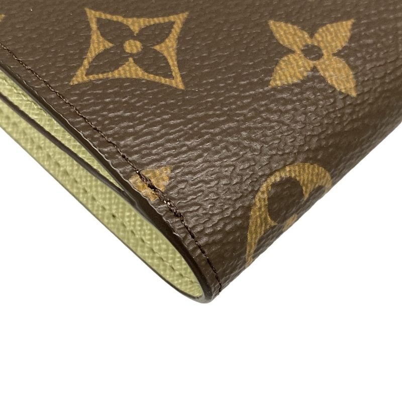 Louis Vuitton Bifold Wallet Monogram Portefeuille Lisa Annie le Green
