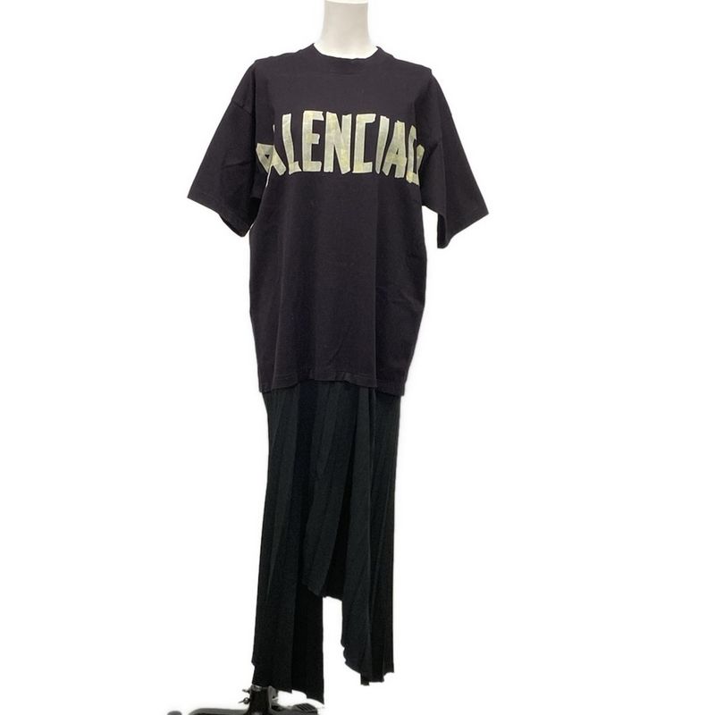 Balenciaga Dress 36 S Purple Black Multi X Multi