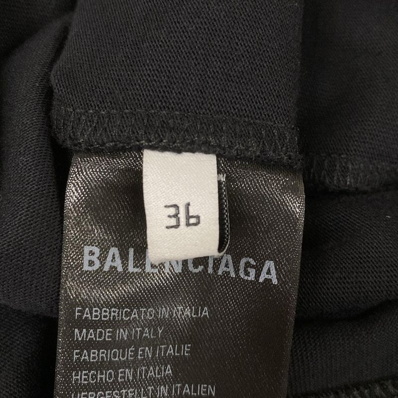 Balenciaga Dress 36 S Purple Black Multi X Multi