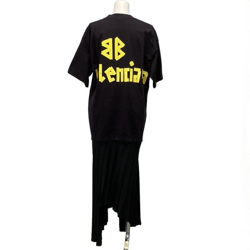 Balenciaga Dress 36 S Purple Black Multi X Multi