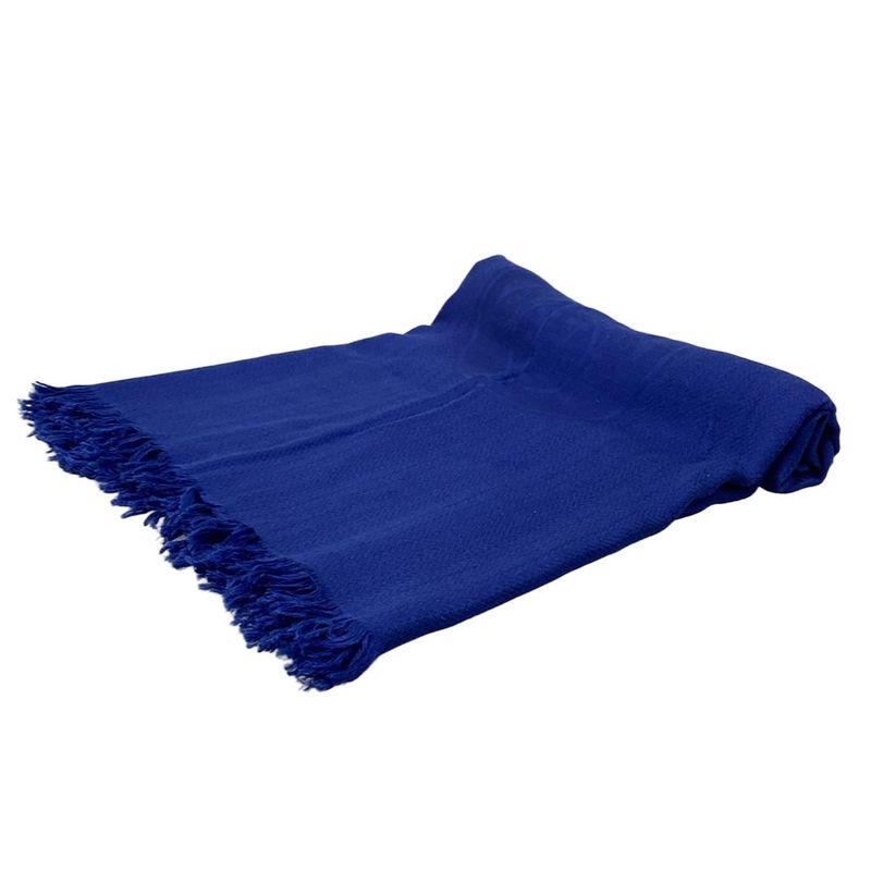 Hermes Shawl New Bliss Blue Cashmere Silk