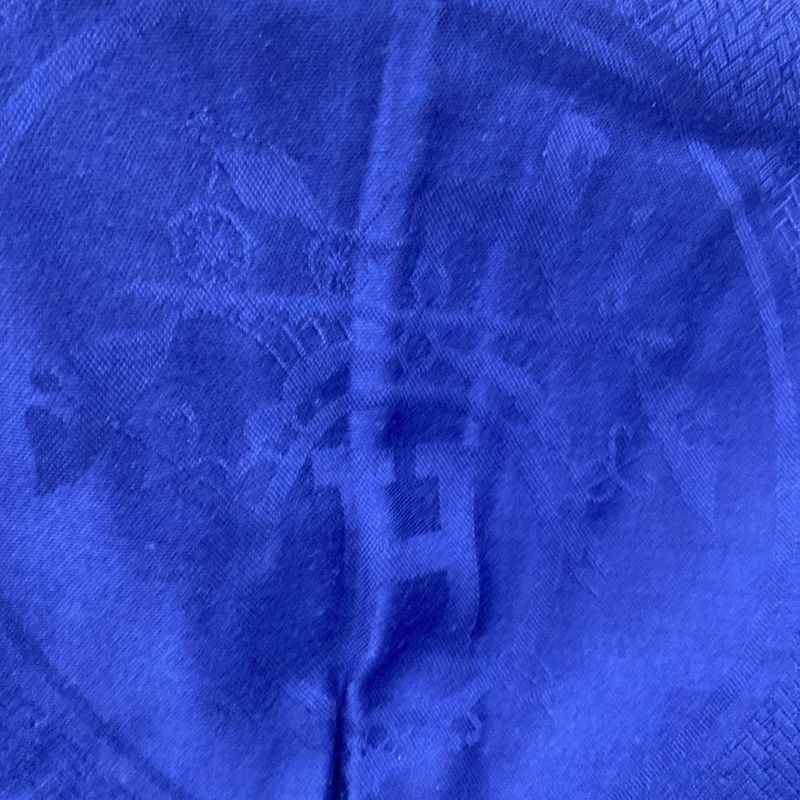 Hermes Shawl New Bliss Blue Cashmere Silk