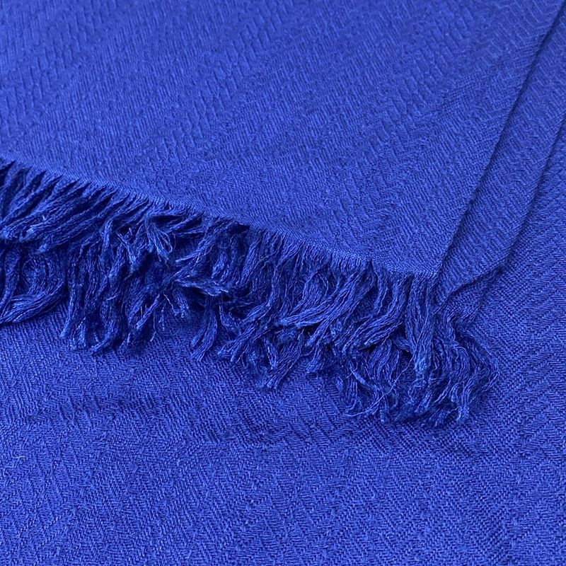 Hermes Shawl New Bliss Blue Cashmere Silk