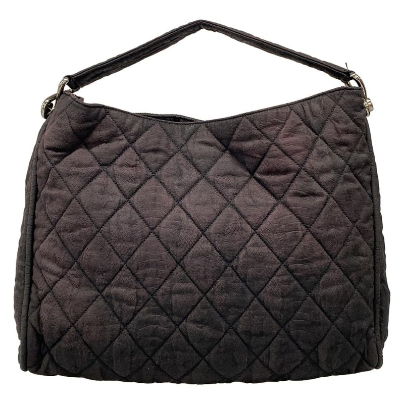 Chanel Shoulder Bag Quilted Black