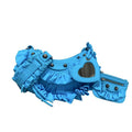 Balenciaga Shoulder Bag le Cage XS Blue Frill