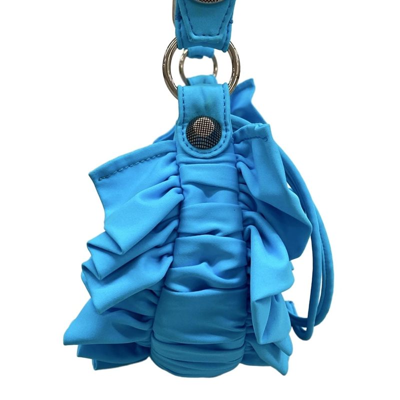 Balenciaga Shoulder Bag le Cage XS Blue Frill