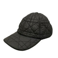 Dior Cap 57 Black Cannage Stitch