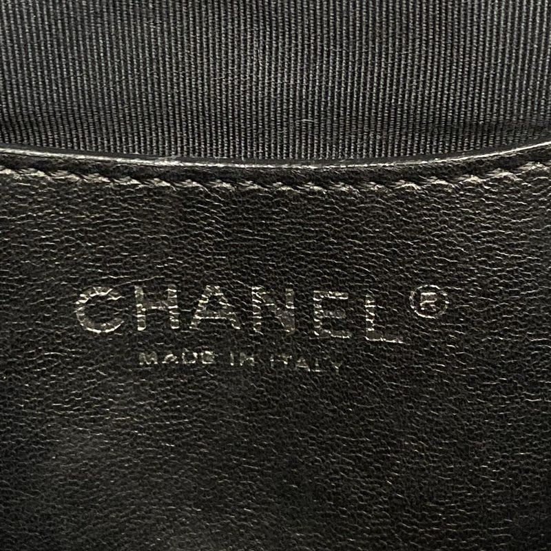 Chanel Shoulder Bag Mademoiselle Black Ivory White Chain