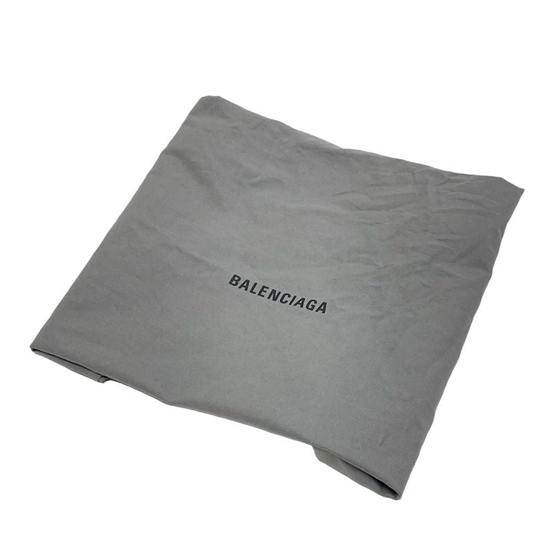 Balenciaga Shoulder Bag Super Business White Leather