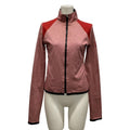 Chanel Jacket 36 S Sports Red Black Light Gray