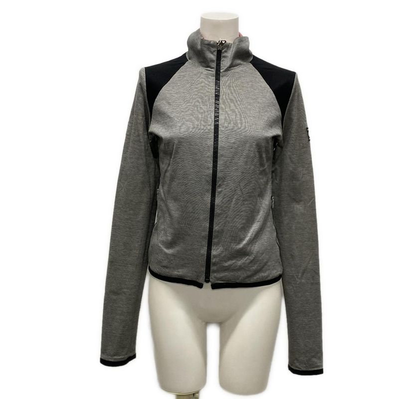 Chanel Jacket 36 S Sports Red Black Light Gray