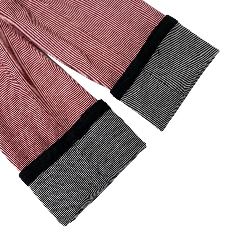 Chanel Jacket 36 S Sports Red Black Light Gray