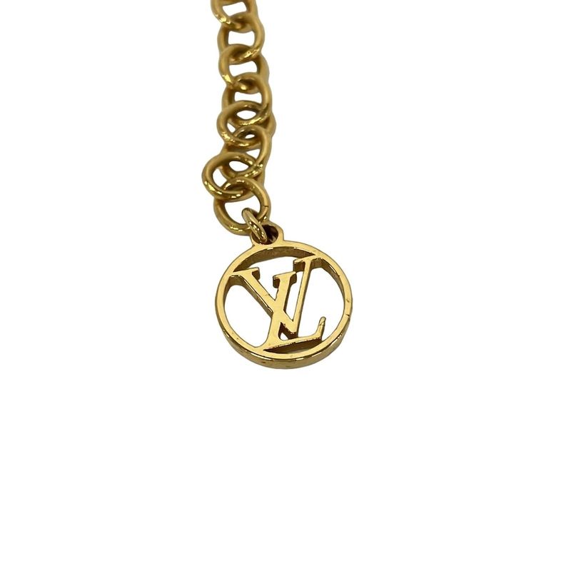 Louis Vuitton Bracelet Essential Guilloche Gold
