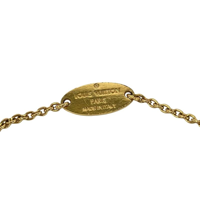 Louis Vuitton Bracelet Essential Guilloche Gold