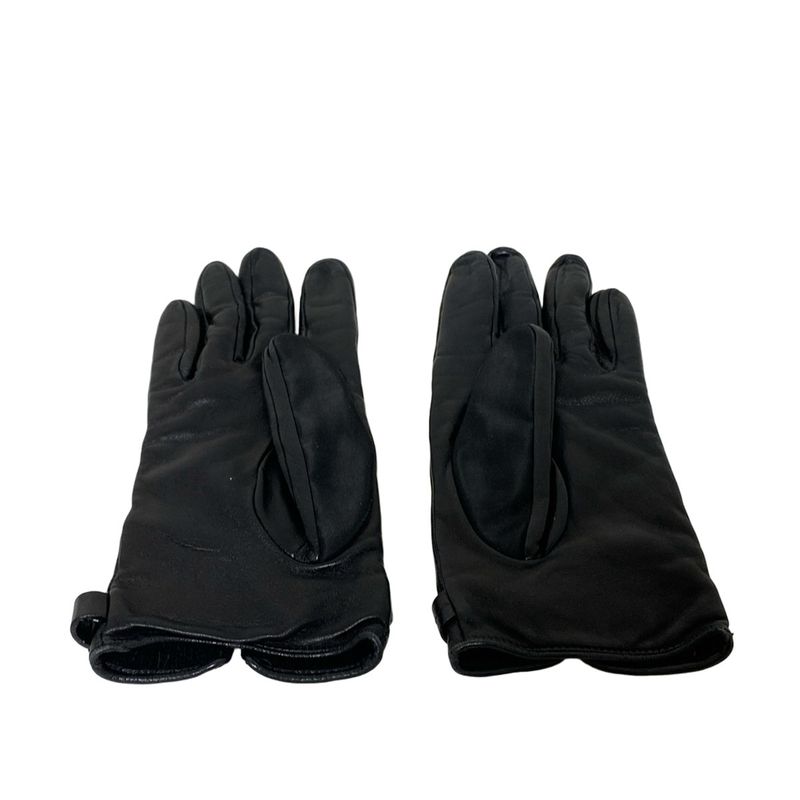Prada Gloves Black Leather