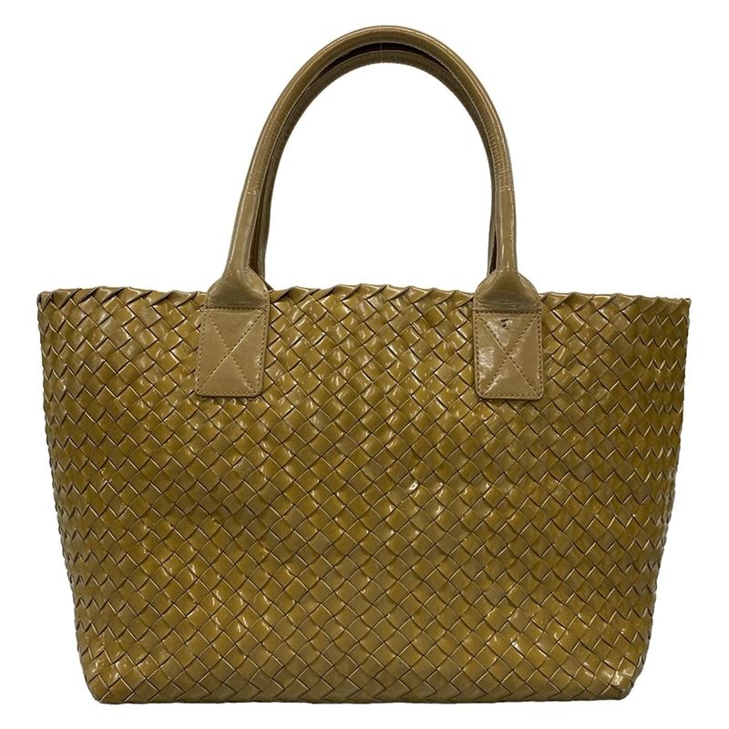 Bottega Veneta Tote Cabas PM Beige Leather