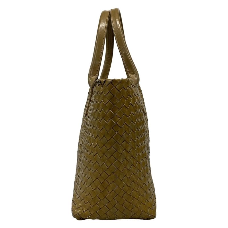 Bottega Veneta Tote Cabas PM Beige Leather