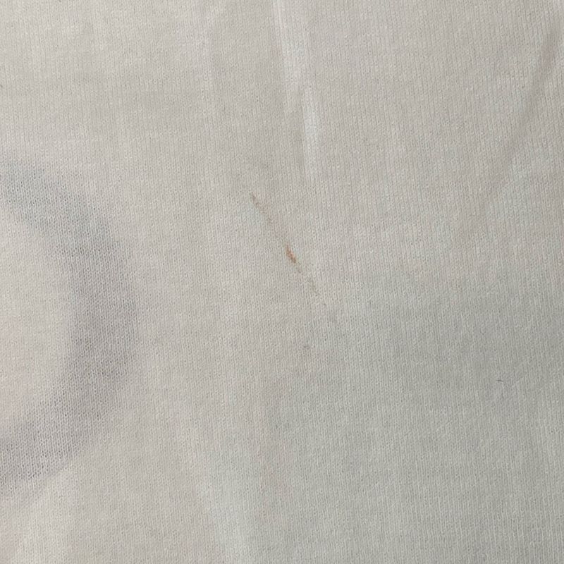 Celine Short Sleeve T-Shirt L White Black Crew Neck Logo