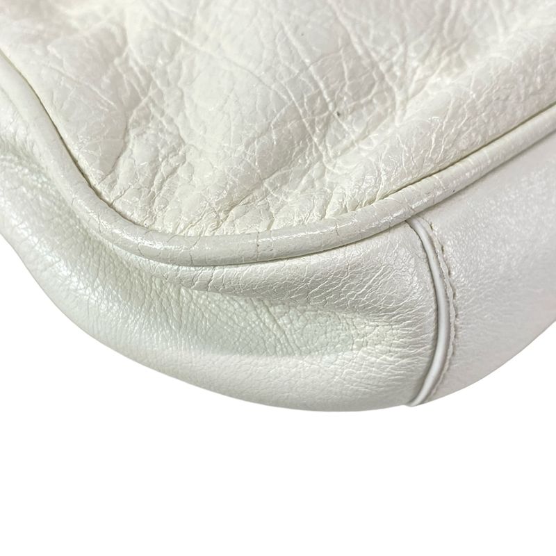 Balenciaga Handbag le Cagole Mini Ivory Leather