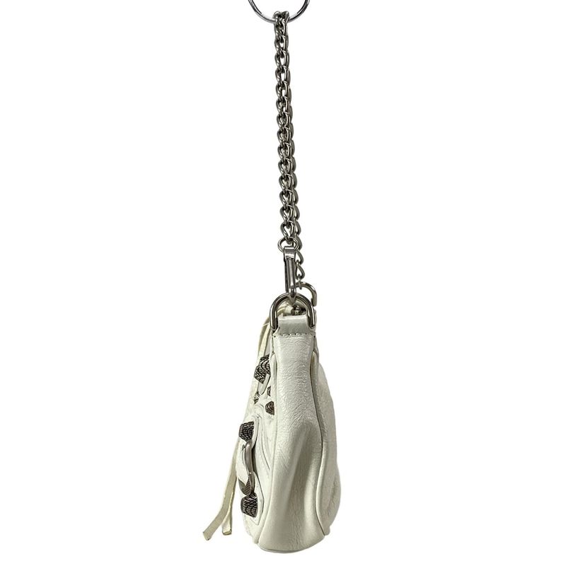 Balenciaga Handbag le Cagole Mini Ivory Leather