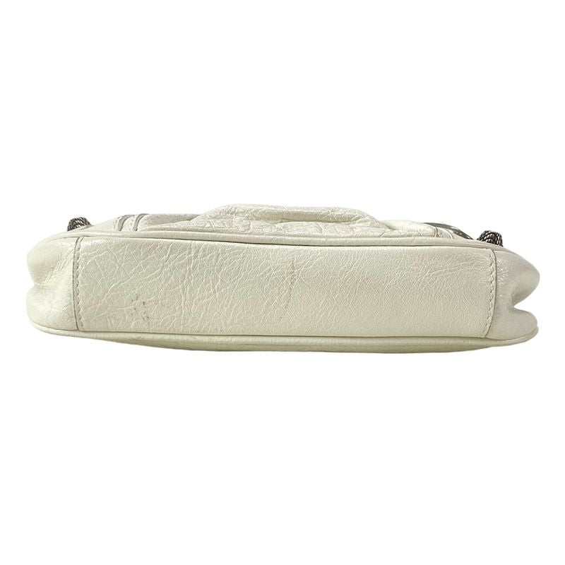 Balenciaga Handbag le Cagole Mini Ivory Leather