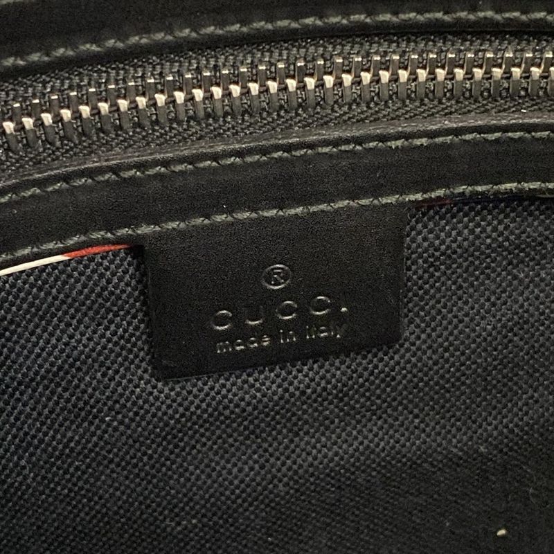 Gucci Shoulder Bag Courier GG Supreme Dark Gray Dark X Black Multi