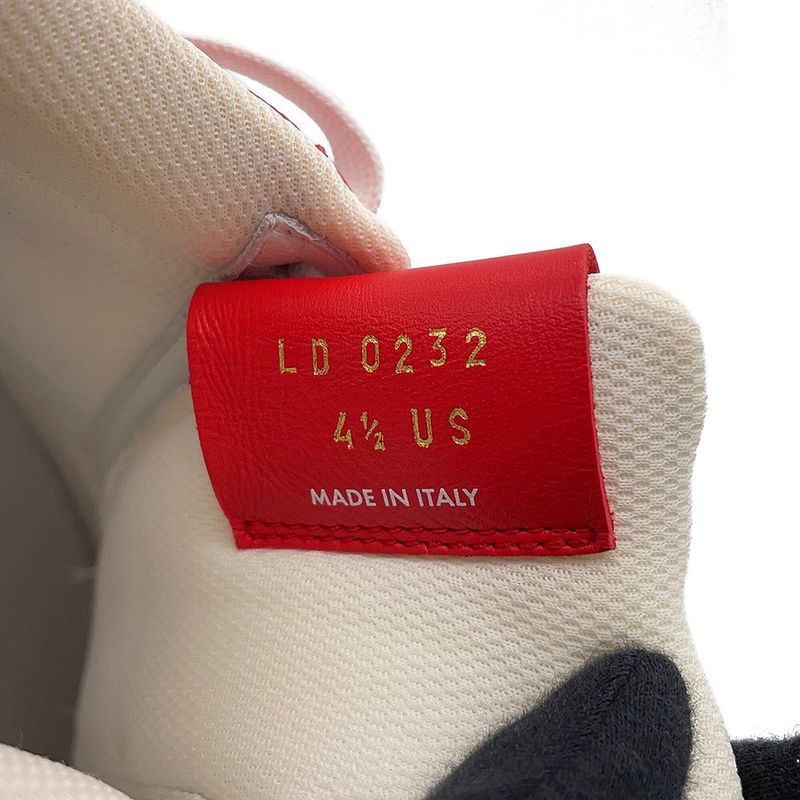 Louis Vuitton Sneakers Nike Collaboration Air Force 1 4.5 White Red