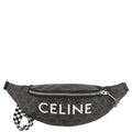 Celine Belt Bag Triomphe Brown Black White