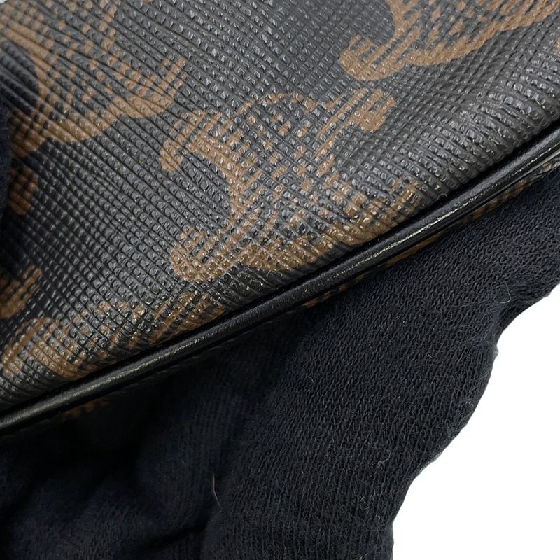 Celine Belt Bag Triomphe Brown Black White
