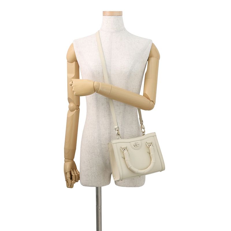 Gucci Handbag Bamboo Diana Mini Leather 2-Way