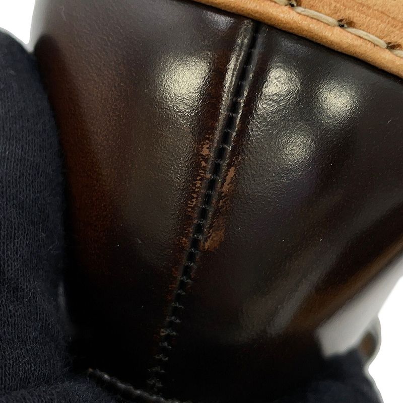 Louis Vuitton Loafers Wood Cut Brown Beige