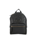 Gucci Leather Soho Interlocking Backpack Chain