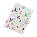 Louis Vuitton Notebook Monogram Multicolor LV Tm Agenda MM White