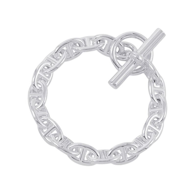 Hermes Bracelet Chaine D'ancre PM 17 Links Silver