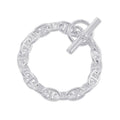Hermes Bracelet Chaine D'ancre PM 17 Links Silver