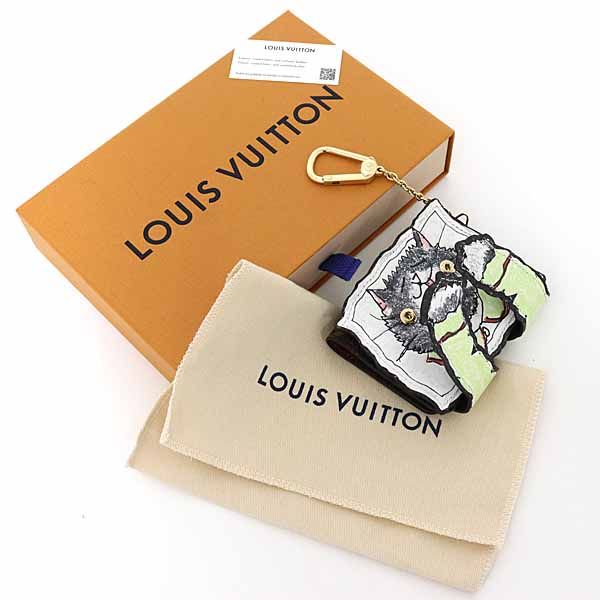 Louis Vuitton Grace Coddington Pauket Purse Card Case Cat