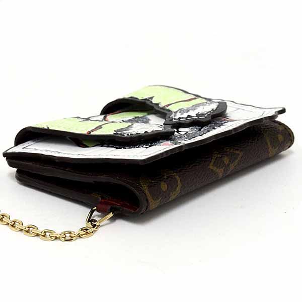 Louis Vuitton Grace Coddington Pauket Purse Card Case Cat