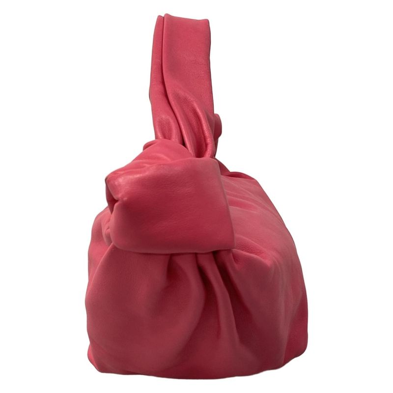 Bottega Veneta Handbag Double Knot Pink Leather