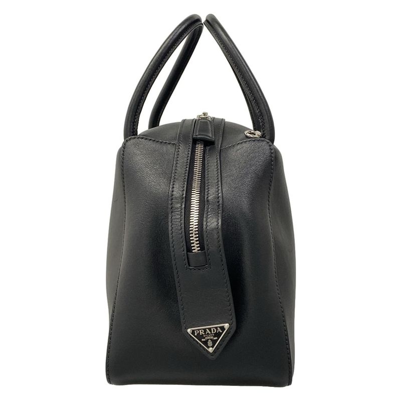 Prada Handbag Black Leather