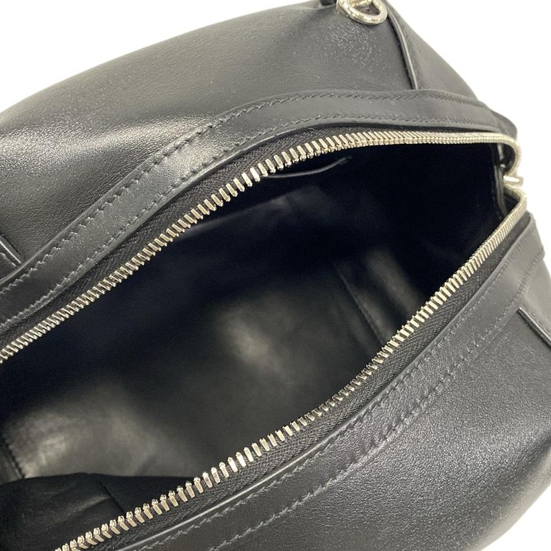 Prada Handbag Black Leather